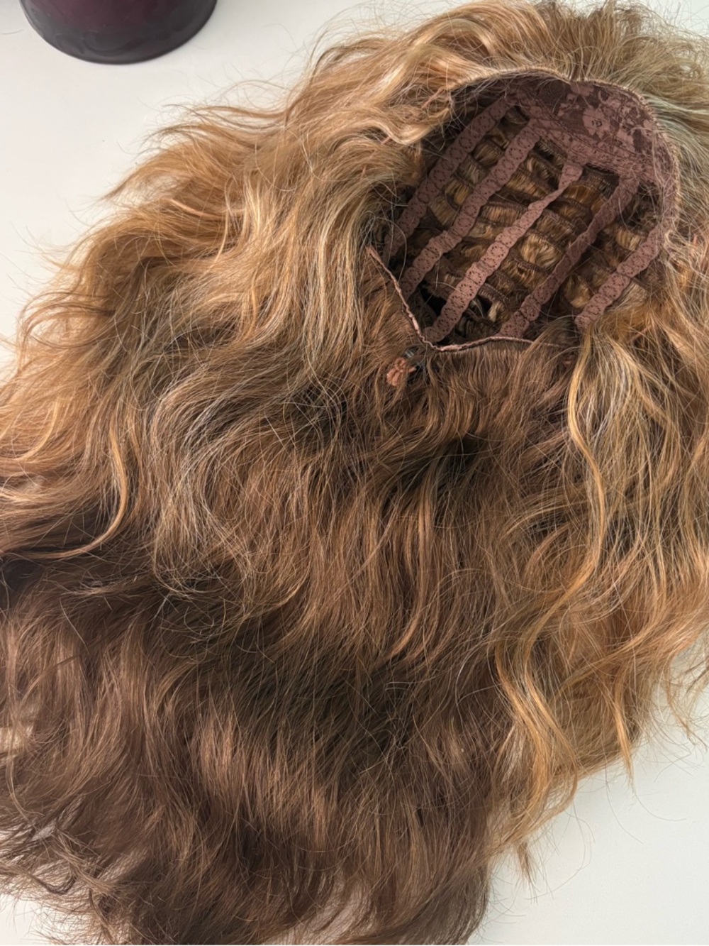 WIG Long Wavy RED Wig! Good condition! Great as hat or Headband Wig. - Picture 16 of 16